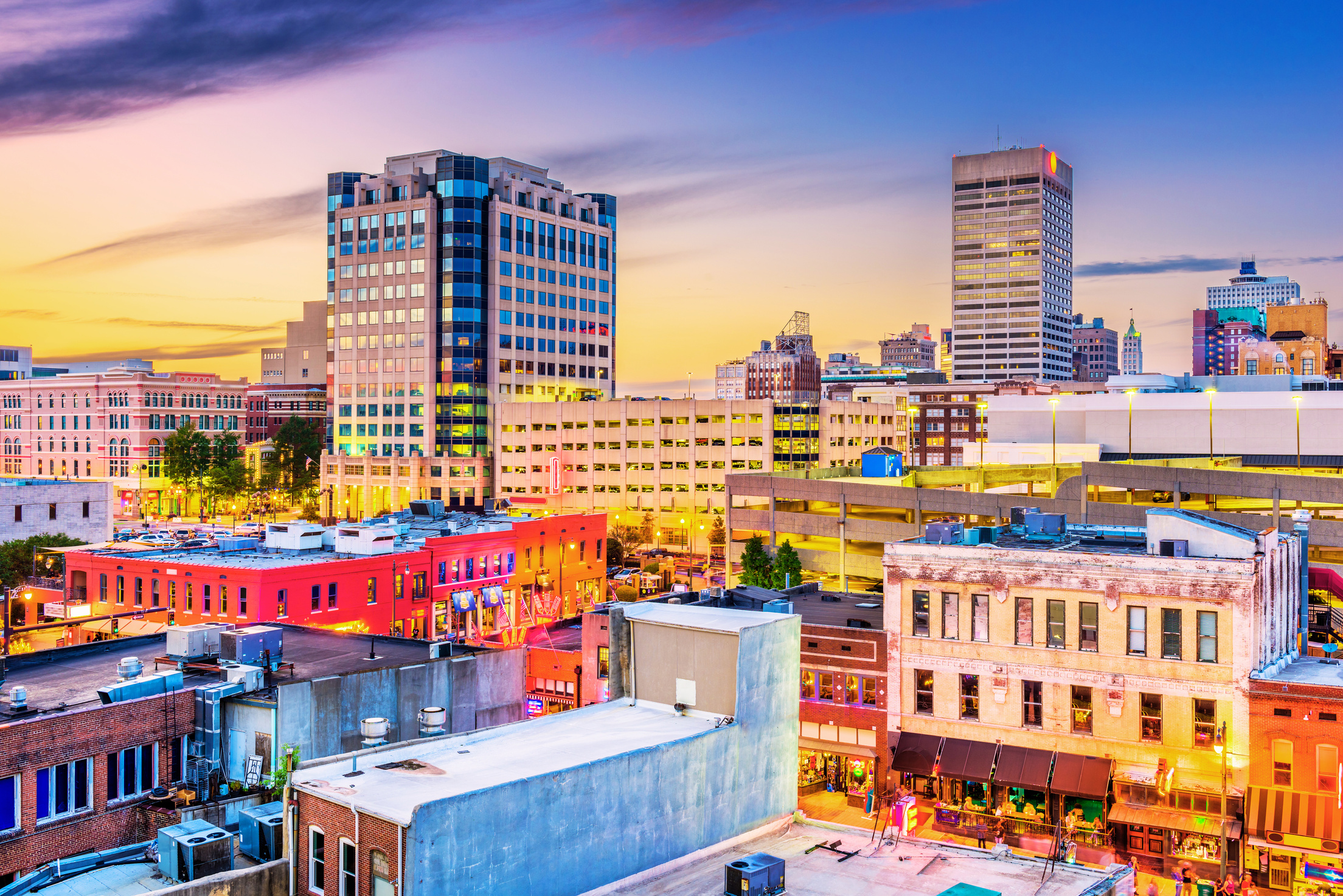 Memphis, Tennessee, USA Skyline